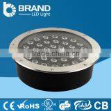 Stainless Steel IP68 9W LED Buried Light,DC24V LED Buried Light RGB With Remote Control thumbnail-4