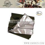 Emergency Blankets Used in Thermal Rescue Made of Mylar thumbnail-1