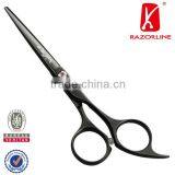 SK100B 440C Japanese Stainless Steel Professional Sharpening Scissors Flower Whisper Hair Salon Scissor thumbnail-1