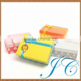 Cute Christmas gift box & thin square gift packing box for kids