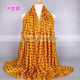Bulk Selling Fashion Cute Cotton Viscose Wave Polka Dot Scarf Shawl thumbnail-6