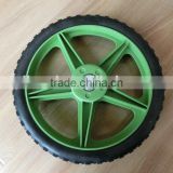 12x1.75 plastic rubber wheel for cutting gras machine use