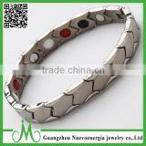 Many Colors Titanium Gold Magnetic Bracelet for Men thumbnail-2