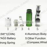 (160181) Compass Promotional Torch Flashlight Mini Led Smallest Light for Keychain thumbnail-3