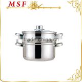 MSF-3432 2 layers stainless steel steamer set food steamer