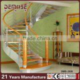 Prefab Cottage Antique Carved Wood Staircase thumbnail-1