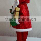 XM-A6186 Outdoor Plastic Giant Inflatable Standing Santa With Light up thumbnail-3