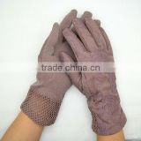 High quality UV protction sunblock Lady's hand sunscreen summer daily lace gloves