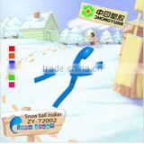 Plastic winter kids snow ball maker/snow bricker set