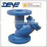 CAST or Ductile Iron Flanged Y Strainer with Stainless steel screen