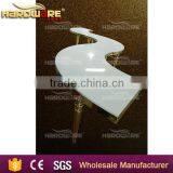 Half Moon Mdf Table,white Mdf Top Wedding Table