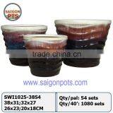 Vietnamese Pottery, Planters, Pots, Vases, Vasos Vietnamitas thumbnail-5