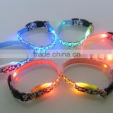 Scalable led dog collar-2013 hot selling