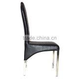 Wholesale Black Leather Dining Room Table and Chair thumbnail-2