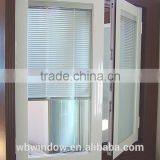 Aluminum Blind Inside PVC Double Glass Window,double Glazed Windows With Blinds thumbnail-1