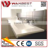 Most popular creative special discount solid surface over counter wash basin