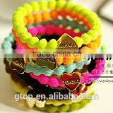 Wholesale Rubber Elastic Hair Circle Cheap Good Quality R-0015