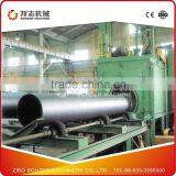 QG Series Steel Pipe Outer/Iner Wall Special Shot Blasting Cleaning Machine Used For Duct Blaster thumbnail-1