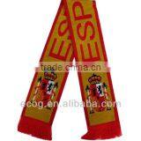 Top Sale Fashionable Acrylic Knitted Scarf With Letter Pattern