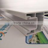 White Sliding Upvc Profile Window Sash/three Tracks 80mm Upvc Profile Window/upvc Plastic Profile Manufacture thumbnail-2