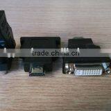 DVI 24+5 Pin Female to HDMI A Type Male Adapter thumbnail-1