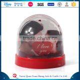 Polyresin Custom Romantic Wedding Picture Insert Snow Globe