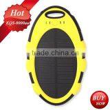 Solar Power Bank 4000mah Polymer Portable Cell thumbnail-2