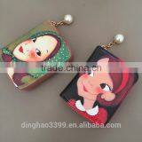2016 New Arrival Purse Cute Girl's Leather Coin Purse Mini Portable Wallet thumbnail-3