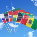 Bob Trading Polyester Hand Flag Nice Service Cheap Custom Hand Flag