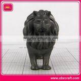 3D Metal Black Lion Figurine/metal Animal Figurine With Nickle Plated thumbnail-3