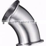 3A Stainless Steel Sanitary Clamped Elbow thumbnail-2