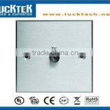 Aluminum Faceplate With TV Data Hotel Wall Plate