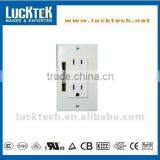 USA Type Wall Socket With 2 USB Port