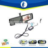 Wire Free Type 4.3 Inch Tft Lcd Screen Wifi Wireless Car DVR Rearview Mirror Special Bracket