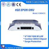 FTTH Solution 4GE EPON ONU 4*100/1000 M LAN Port GEPON Device