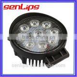 27W 2640LM Circular EPISTAR LED WORK LIGHT IP 67 for off Road/ SUV/TRUCK/ATV thumbnail-4