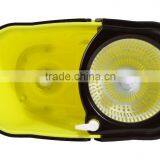 Plastic Mopnado Deluxe Walkable Spin Spring Cotton Mop Head With Antique Metal Bucket thumbnail-6