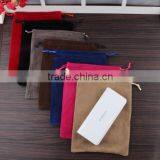 12x18cm In Stock High Quality Black Jewelry Velvet Gift Packaging Bags & Pouches For Jewelry
