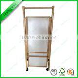 Modern Design Space Saving Foldable Wooden Service Trolley for Food thumbnail-4