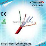 4Pairs Best Quality Copper 24AWG Solid UTP Cat 6 Network Cable