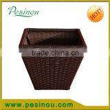 rattan garden planter,bonsai pot,large outdoor rattan flowerpot