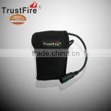 2013 TrustFire 8.4V rechargeable lithium ion battery pack 6*18650 battery pack 6pcs in series for bicycle light