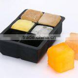 Wholesale FDA Food Grade Bpa Free Big Sphere Cube Homemade 6 Cavity Silicone Ice Cooler Mold thumbnail-2