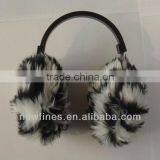 Ear Muff,plush Ear Muff,winter Ear Muff,zebra-stripe Ear Muff thumbnail-1