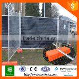 Sliver Spray Painted Temporary Fence Stand