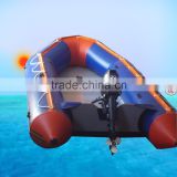 500cm rigid inflatable boat with aluminum floor for rescue, sports and fishing use