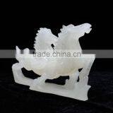 2015 High Quality Carved Jade Horse Statue Best Home Decoration thumbnail-6