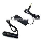 New 0.8" Screen Car 3.5 mm FM Transmitter 2-CH HiFi Automatic Search FM Transmitter for Iphone Samsung MP3 thumbnail-2