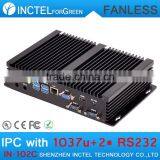 OEM Fanless Mini PC With 2*COM 4*USB 3.0 Intel Celeron 1037u Pocessor thumbnail-2