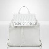 Fashion Desginer Elegant Gray Patent PU Leather Lady Backpack thumbnail-4